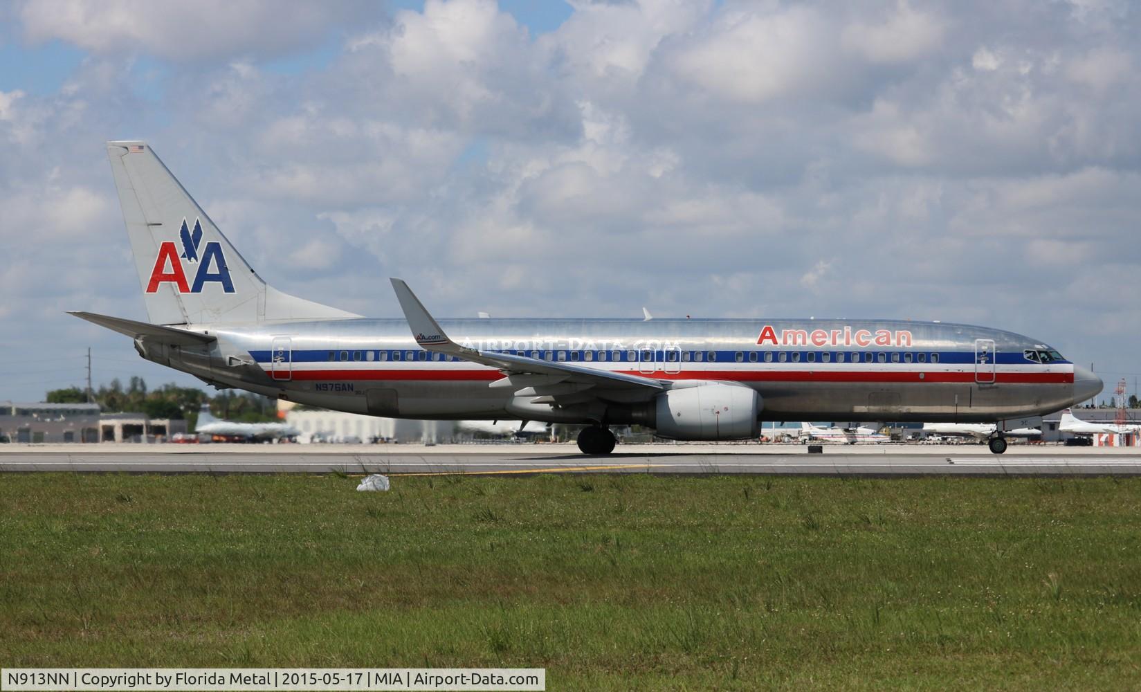 N913NN, 2013 Boeing 737-823 C/N 29571, American