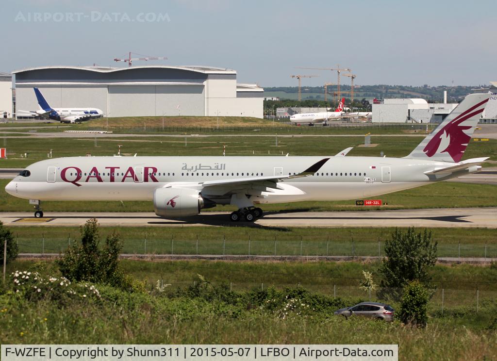 F-WZFE, 2015 Airbus A350-941 C/N 010, C/n 0010 - To be A7-ALD