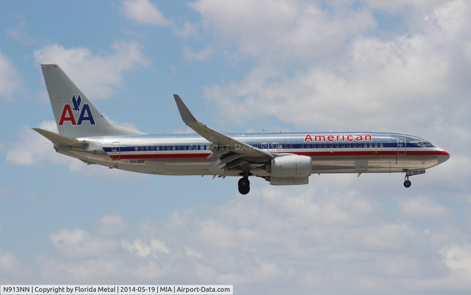 N913NN, 2013 Boeing 737-823 C/N 29571, American