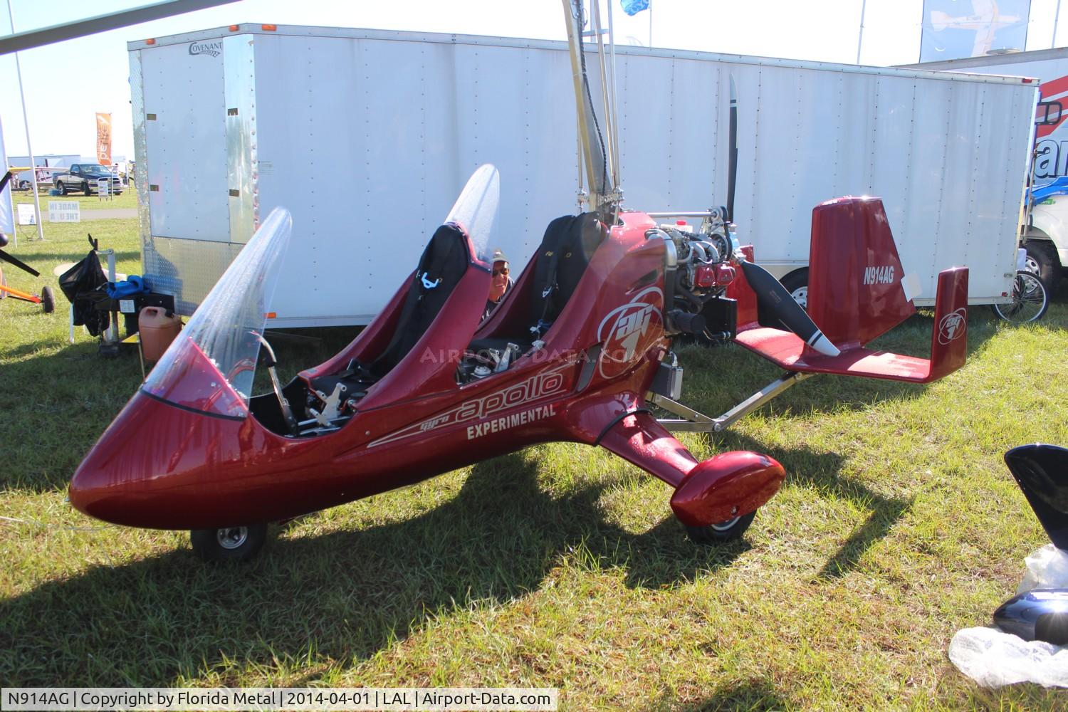 N914AG, 2014 Apollo Gyro AG1 C/N USA220713, Apollo AG-1 Gyro
