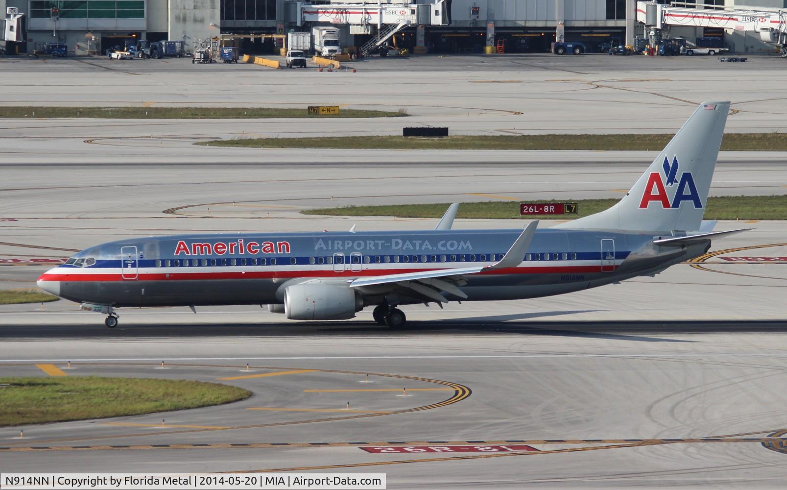N914NN, 2012 Boeing 737-823 C/N 31161, American