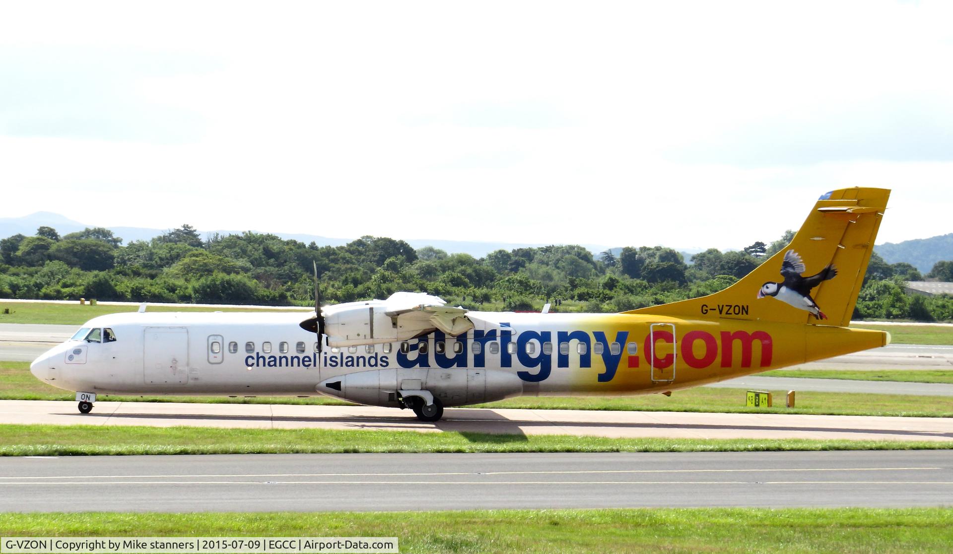 G-VZON, 2009 ATR 72-212A C/N 853, Aurigny Air Services