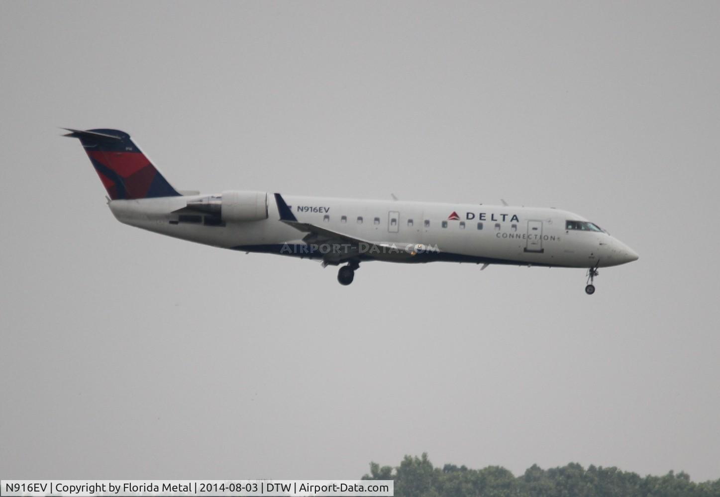 N916EV, 2003 Bombardier CRJ-200ER (CL-600-2B19) C/N 7757, Delta Connection