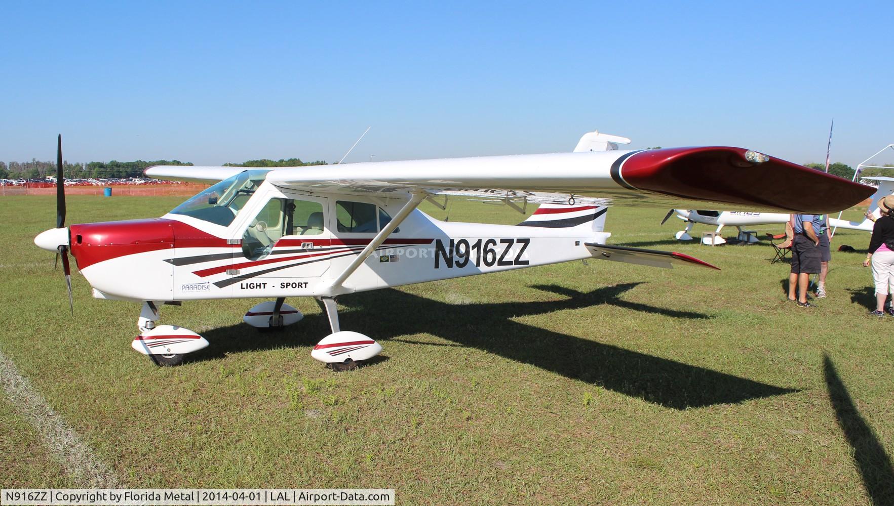 N916ZZ, Paradise Usa Llc Paradise P-I LSA C/N 0073, Paradise P-1