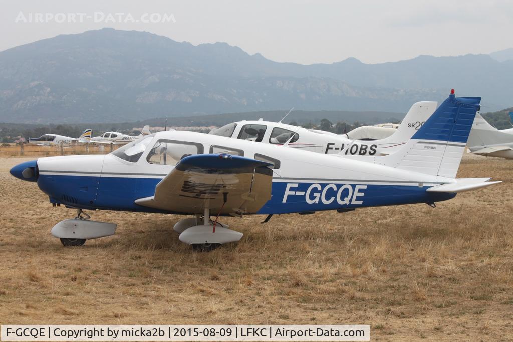 F-GCQE, Piper PA-28-181 Archer C/N 288090370, Parked
