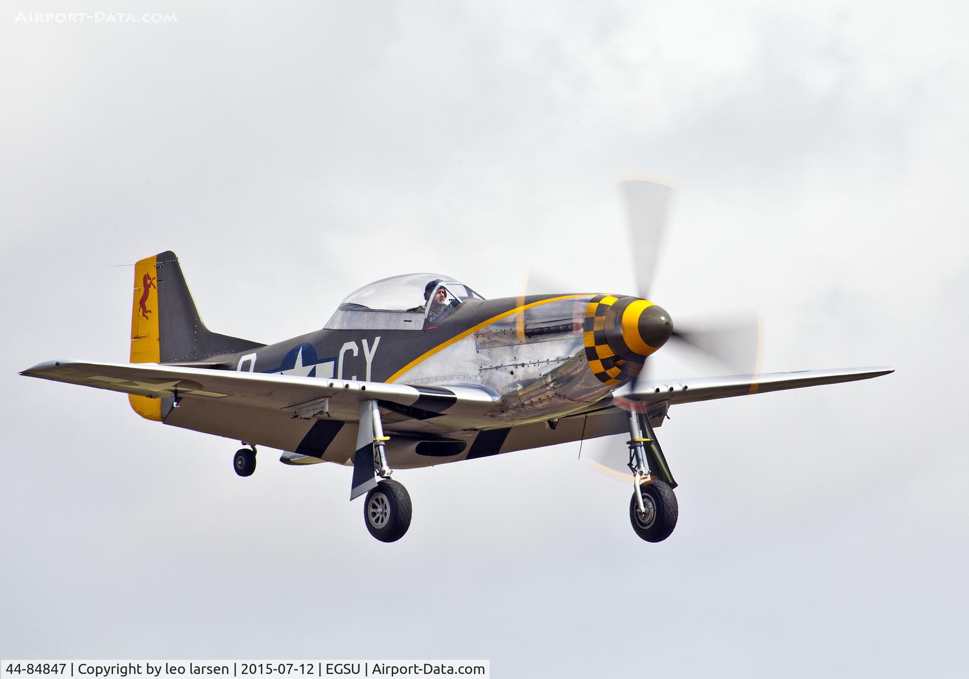 44-84847, 1944 North American TF-51D Mustang C/N 124-44703, Duxford 12.7.15