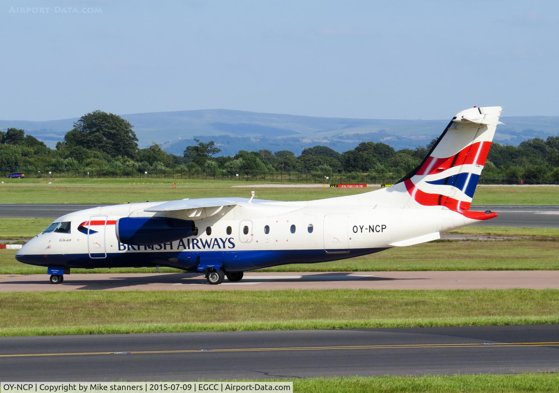 OY-NCP, 2002 Fairchild Dornier 328-310 328JET C/N 3219, SUS33 Arrives  from GOT