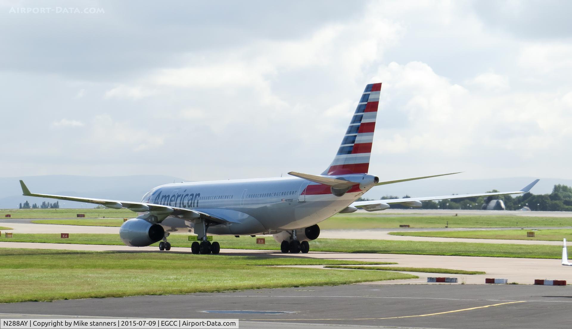 N288AY, 2013 Airbus A330-243 C/N 1441, AAL734 Arrives from PHL