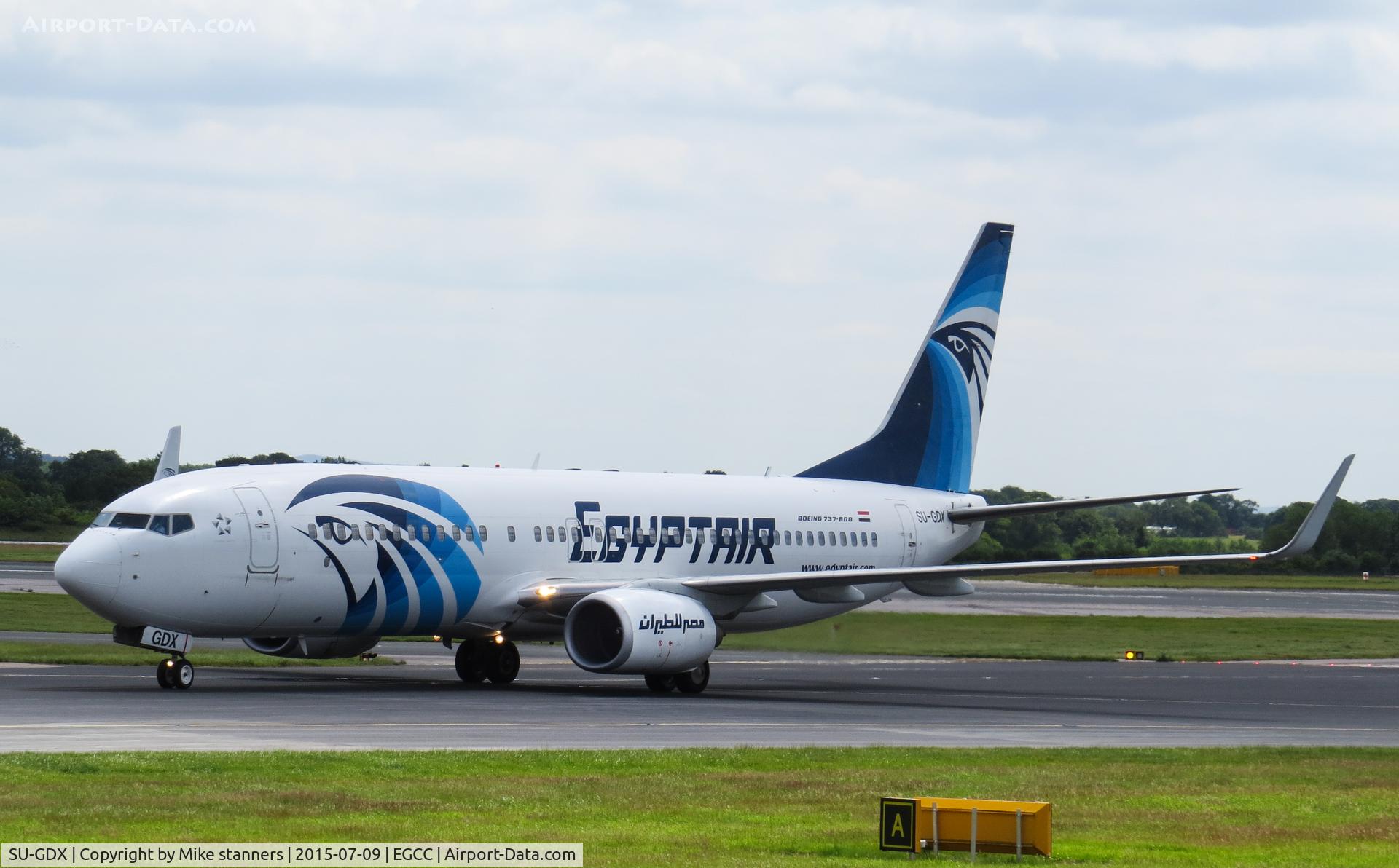 SU-GDX, 2010 Boeing 737-866 C/N 40757, Egypt Air B737NG
