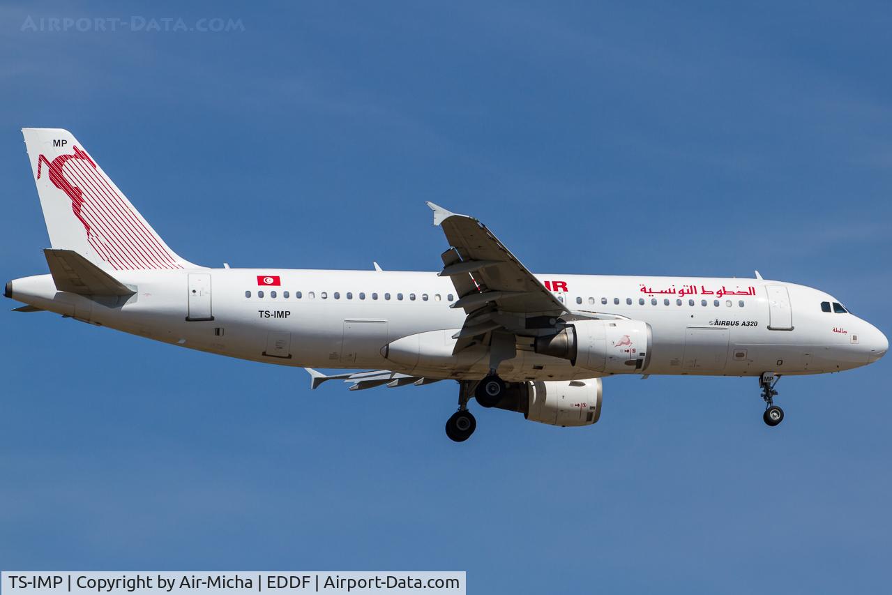 TS-IMP, 2002 Airbus A320-211 C/N 1700, Tunisair