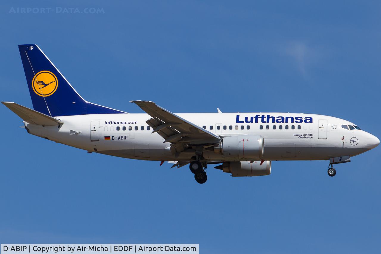D-ABIP, 1991 Boeing 737-530 C/N 24940, Lufthansa