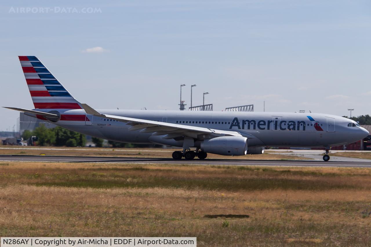 N286AY, 2013 Airbus A330-243 C/N 1415, American Airlines
