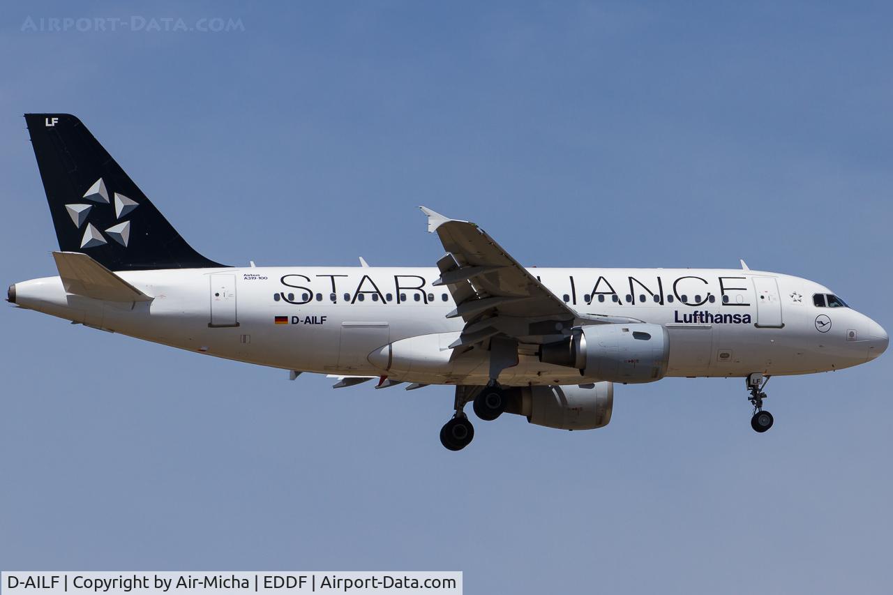 D-AILF, 1996 Airbus A319-114 C/N 636, Lufthansa