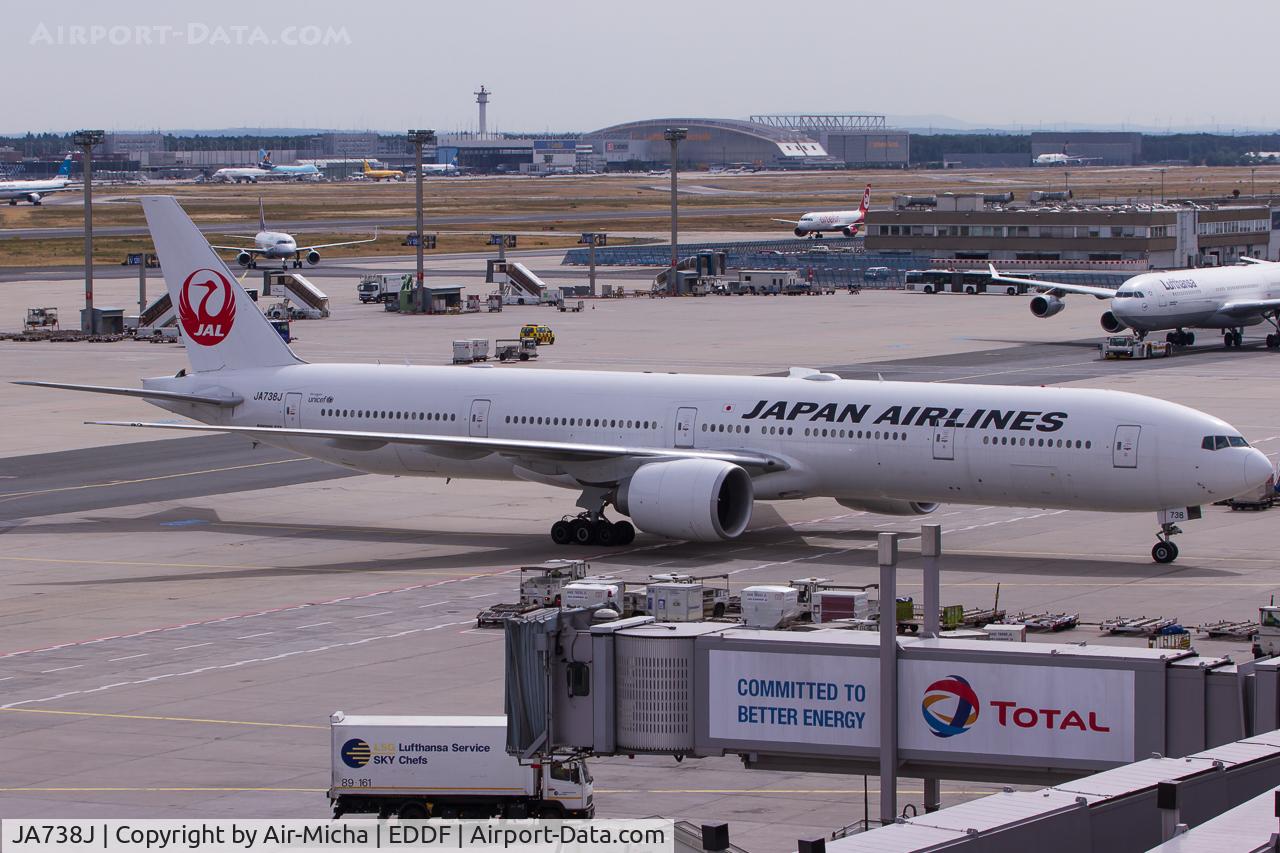 JA738J, 2008 Boeing 777-346/ER C/N 32436, Japan Airlines
