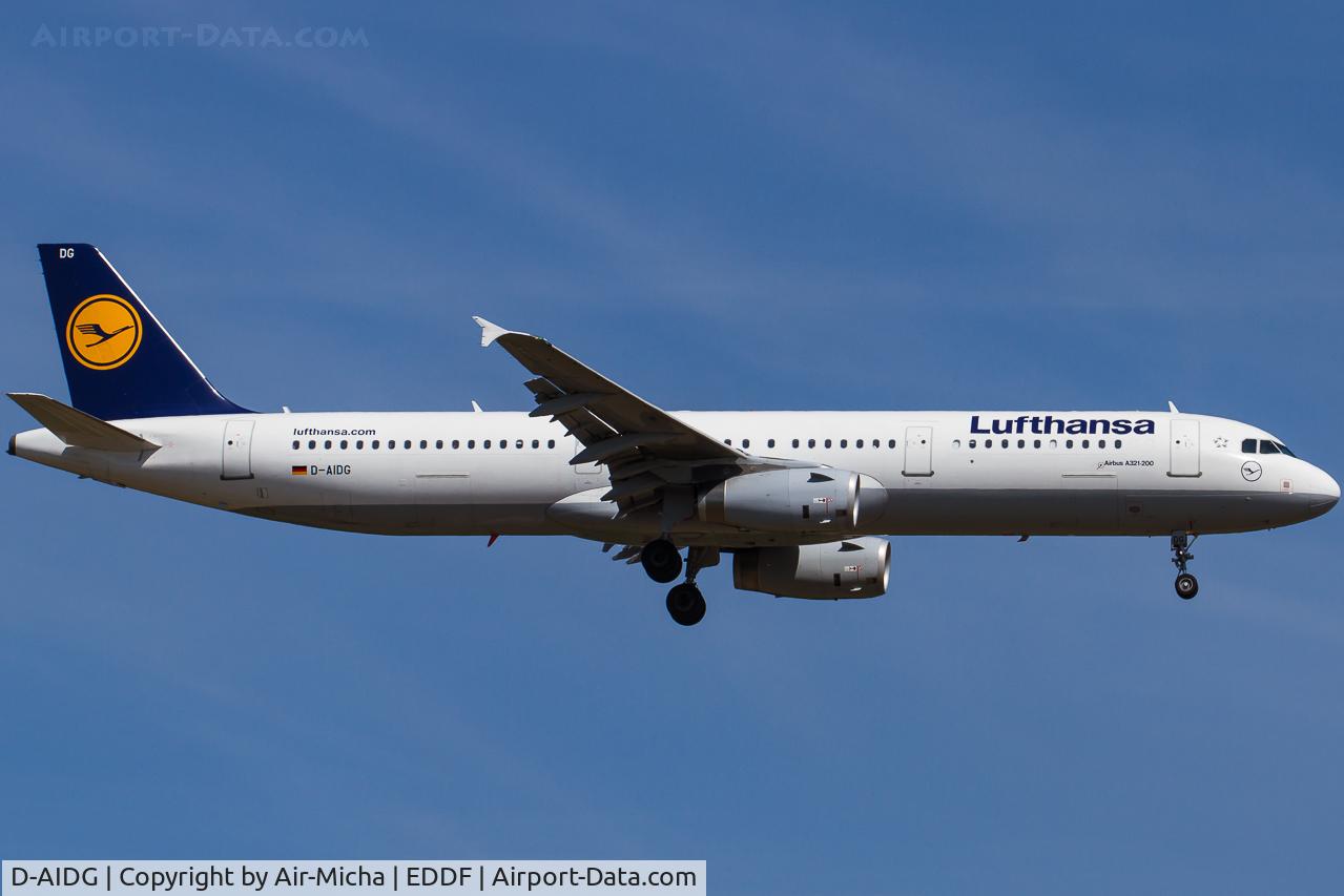 D-AIDG, 2011 Airbus A321-231 C/N 4672, Lufthansa
