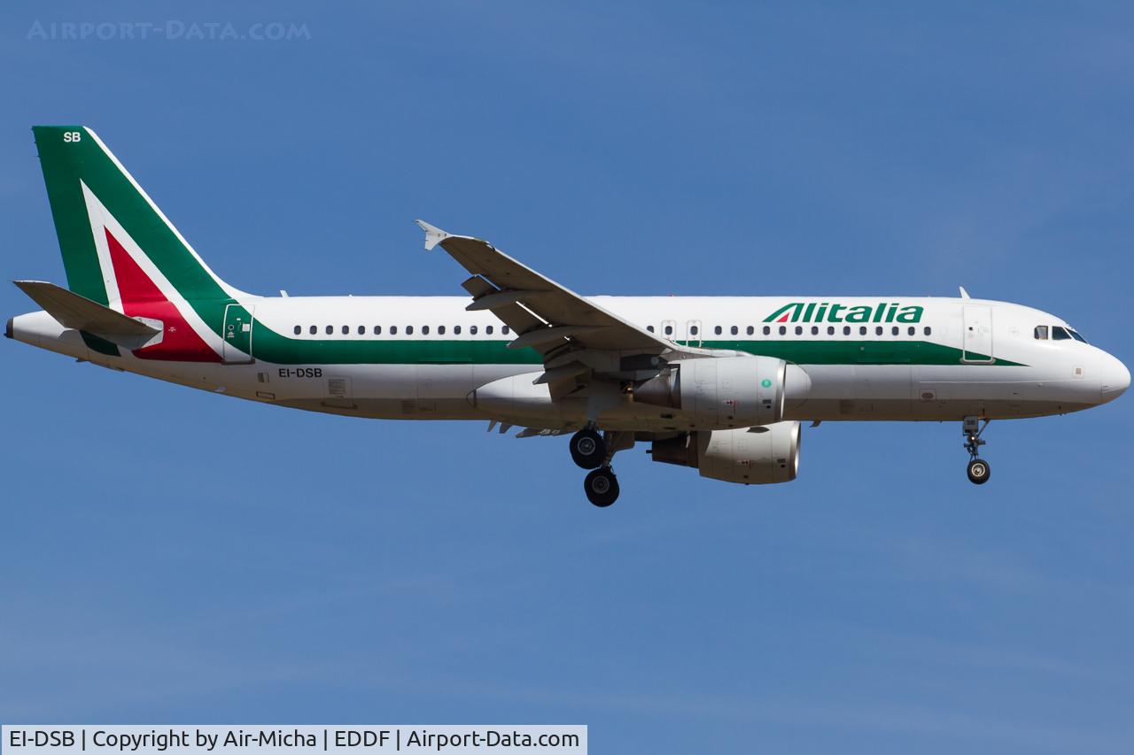 EI-DSB, 2006 Airbus A320-216 C/N 2932, Alitalia