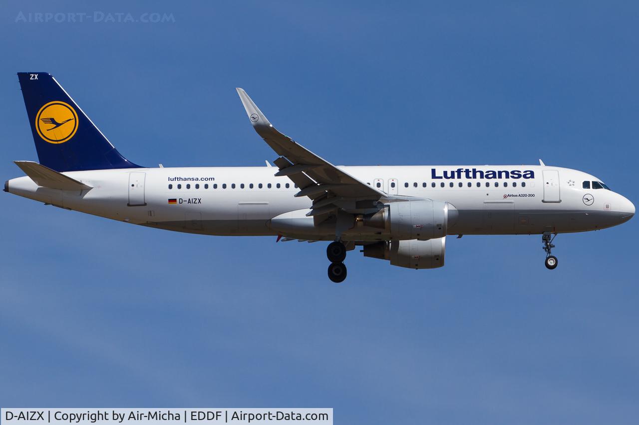D-AIZX, 2013 Airbus A320-214 C/N 5741, Lufthansa