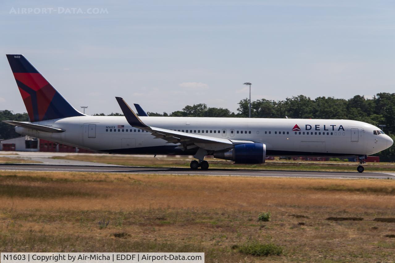 N1603, 1999 Boeing 767-332 C/N 29695, Delta Air Lines