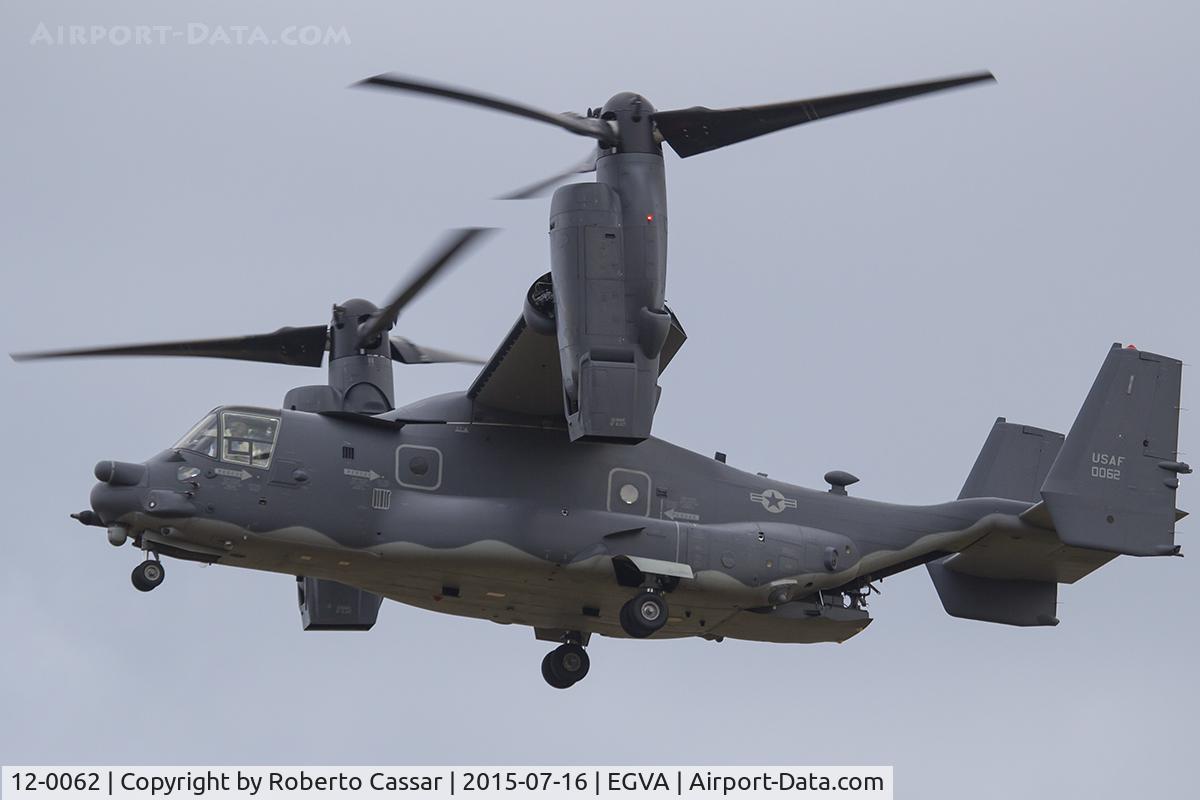 12-0062, Bell-Boeing CV-22B Osprey C/N D1043, Fairford