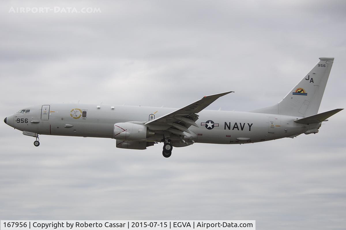 167956, 2011 Boeing P-8A Poseidon C/N 40596/3522/T6, Fairford
