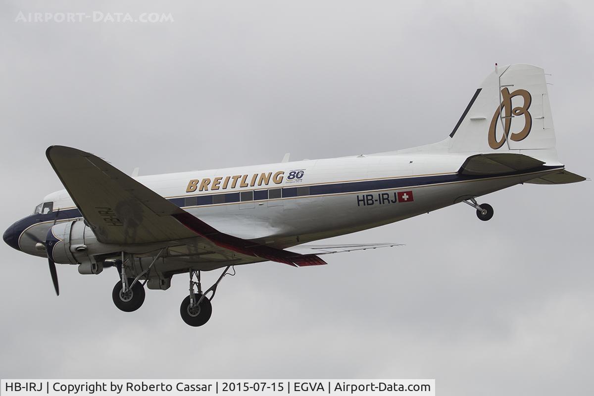 HB-IRJ, 1940 Douglas DC-3A-S4C4G C/N 2204, Fairford