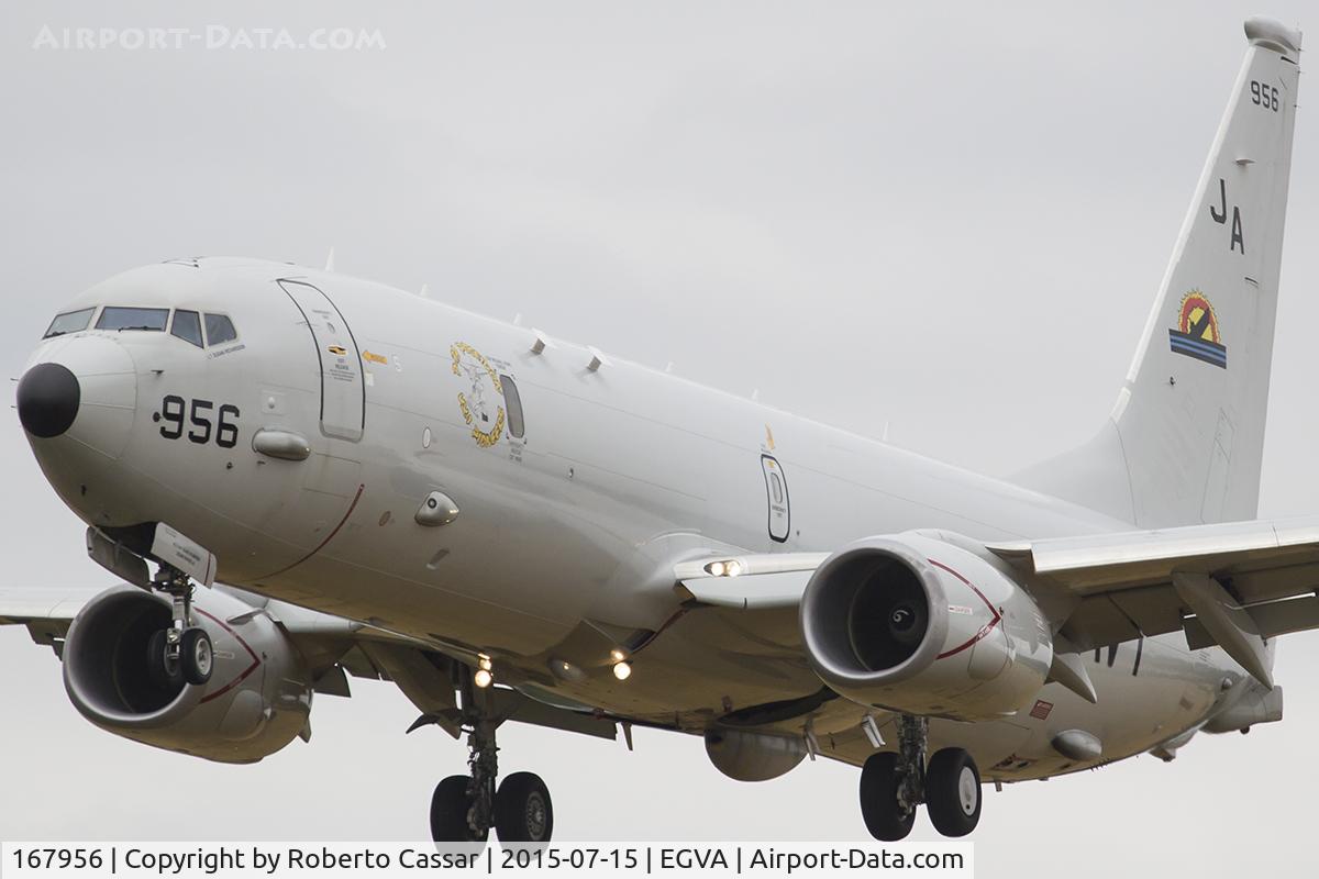 167956, 2011 Boeing P-8A Poseidon C/N 40596/3522/T6, Fairford