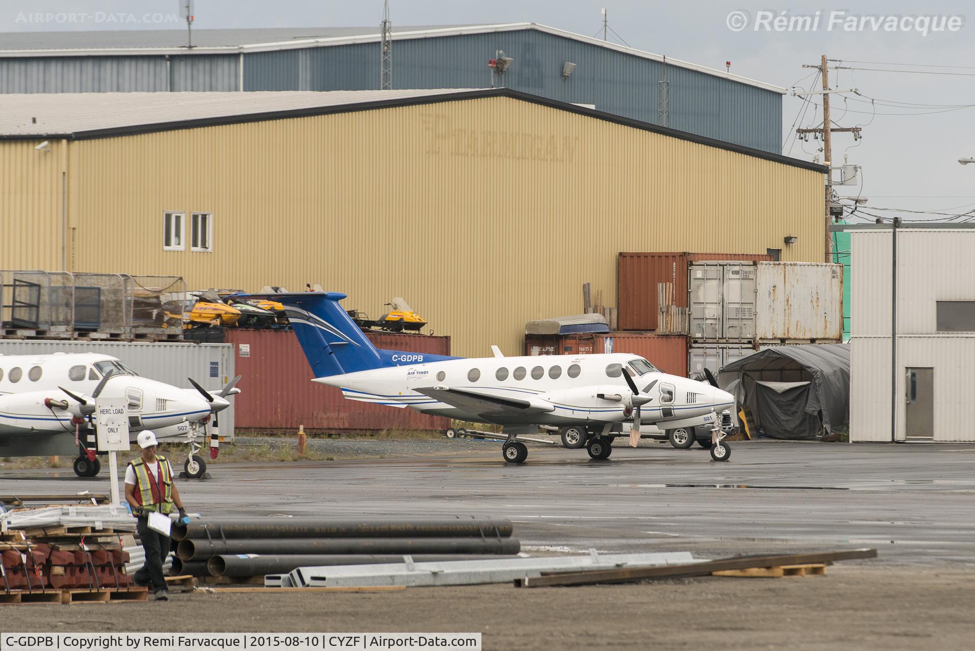 C-GDPB, 1982 Beech B200C King Air C/N BL-44, Parked for the day.