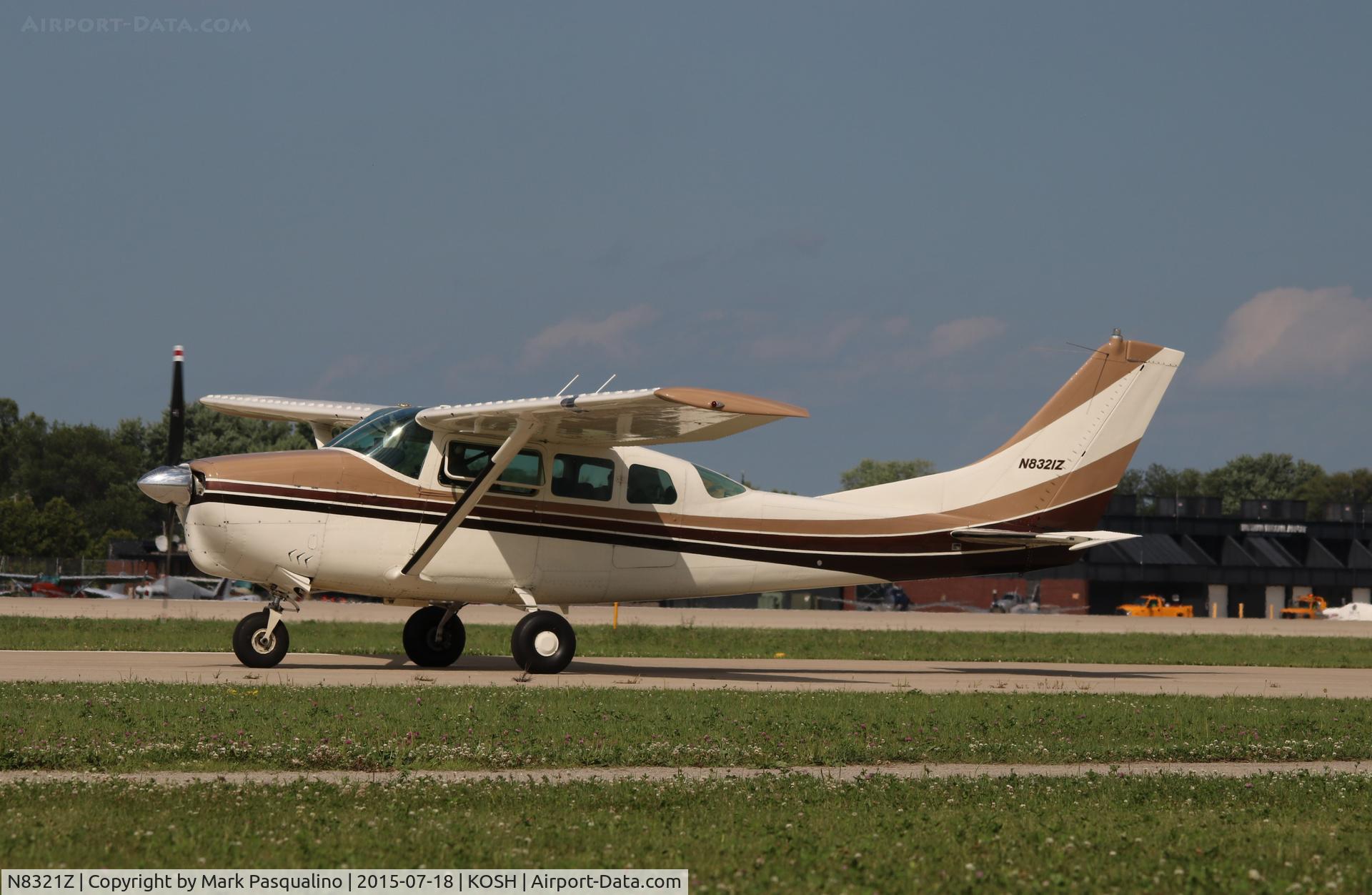 N8321Z, 1963 Cessna 210-5 (205) C/N 205-0321, Cessna 205