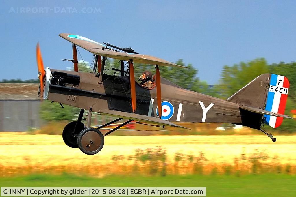 G-INNY, 1983 Royal Aircraft Factory SE-5A Replica C/N PFA 020-10439, beautifully maintained replica
