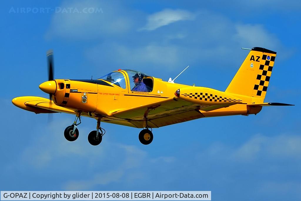 G-OPAZ, 2001 Pazmany PL-2 C/N PFA 069-10673, Bright!!!