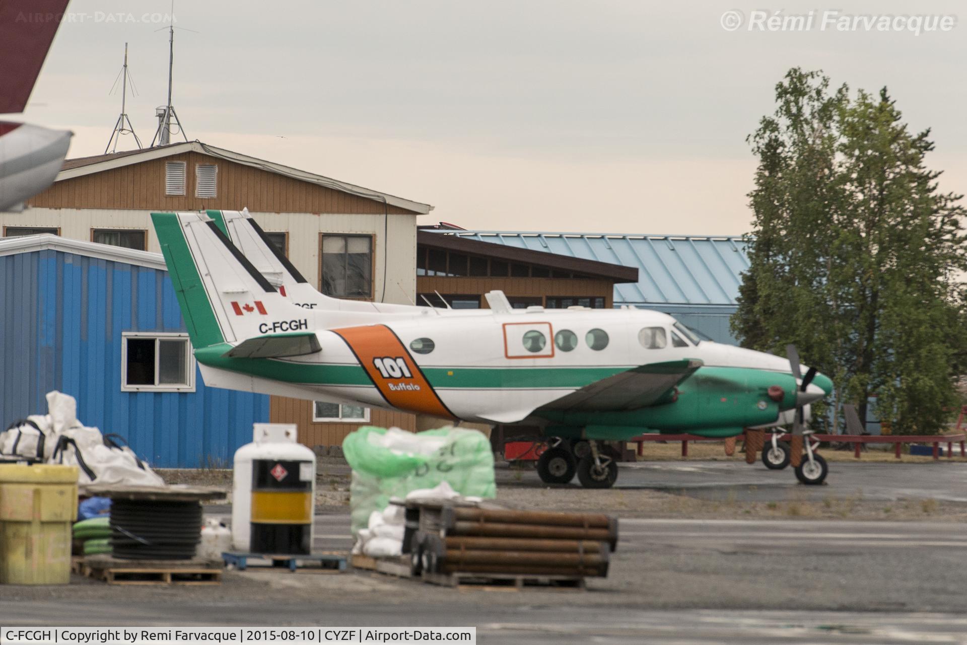 C-FCGH, 1967 Beech 65-A90 C/N LJ-203, New livery since last photographed.