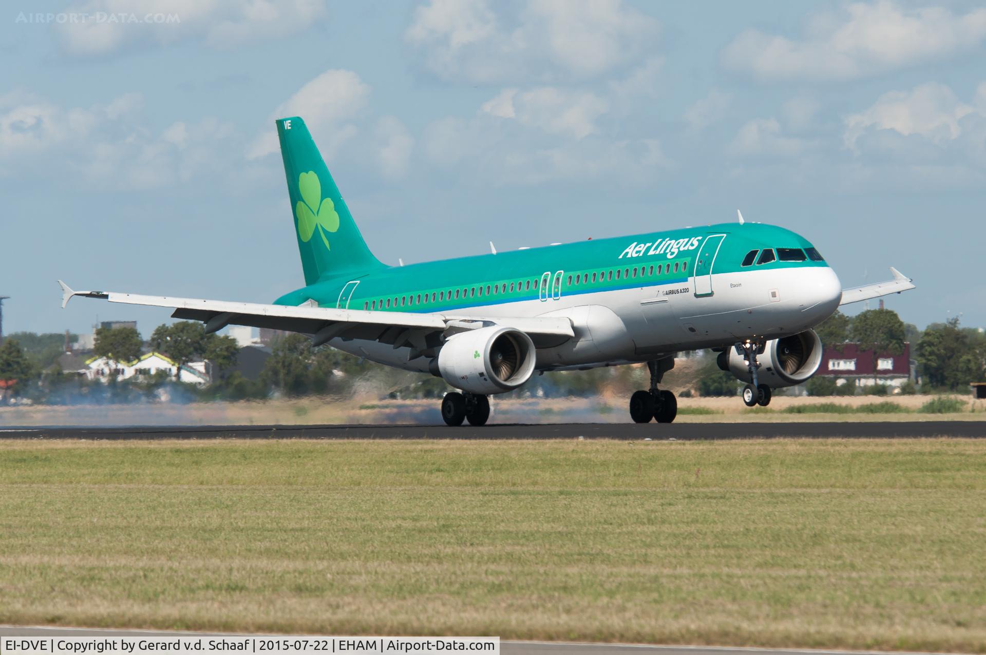 EI-DVE, 2007 Airbus A320-214 C/N 3219, Schiphol, July 2015