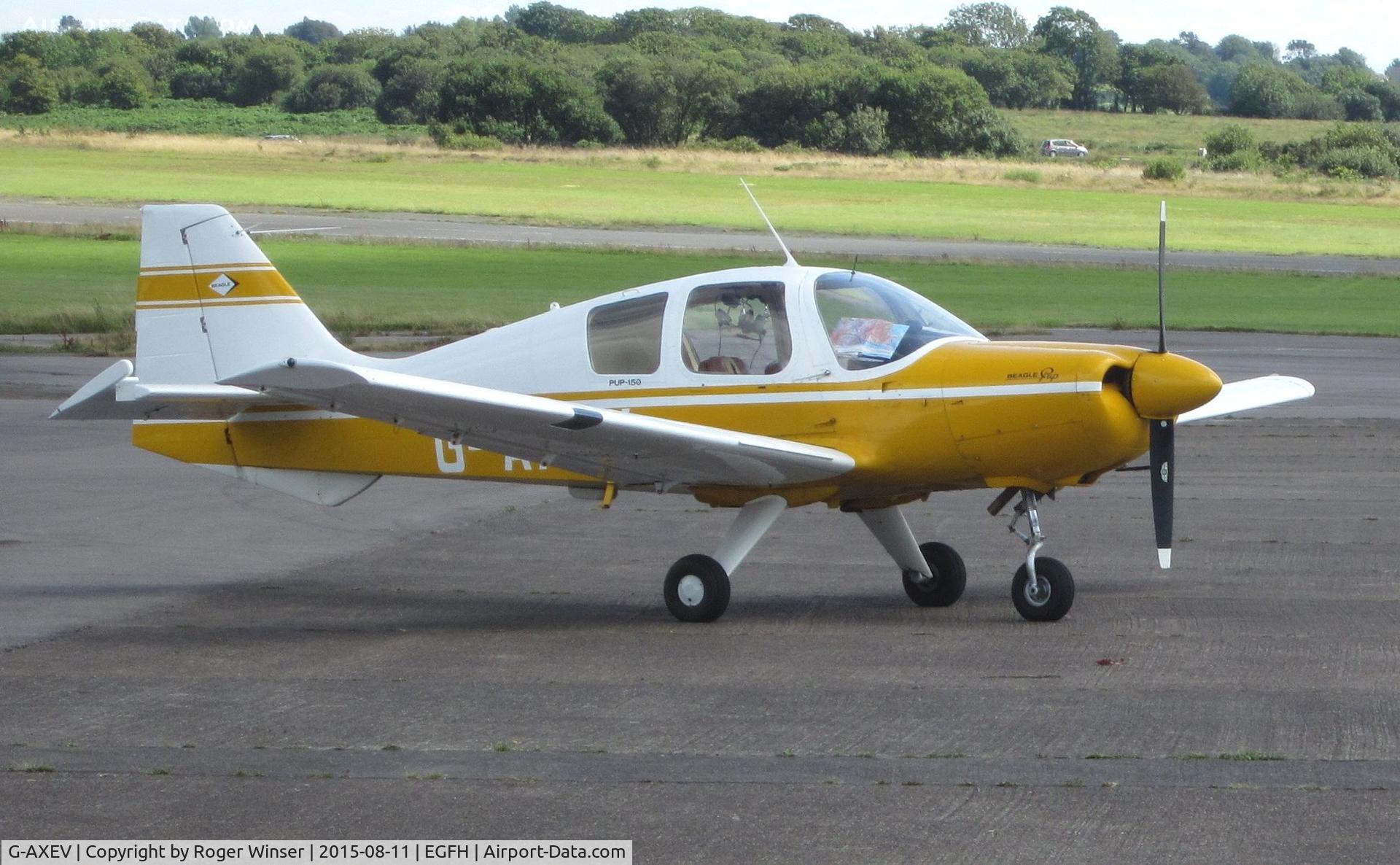 G-AXEV, 1969 Beagle B-121 Pup Series 2 (Pup 150) C/N B121-070, Visiting Pup 150.