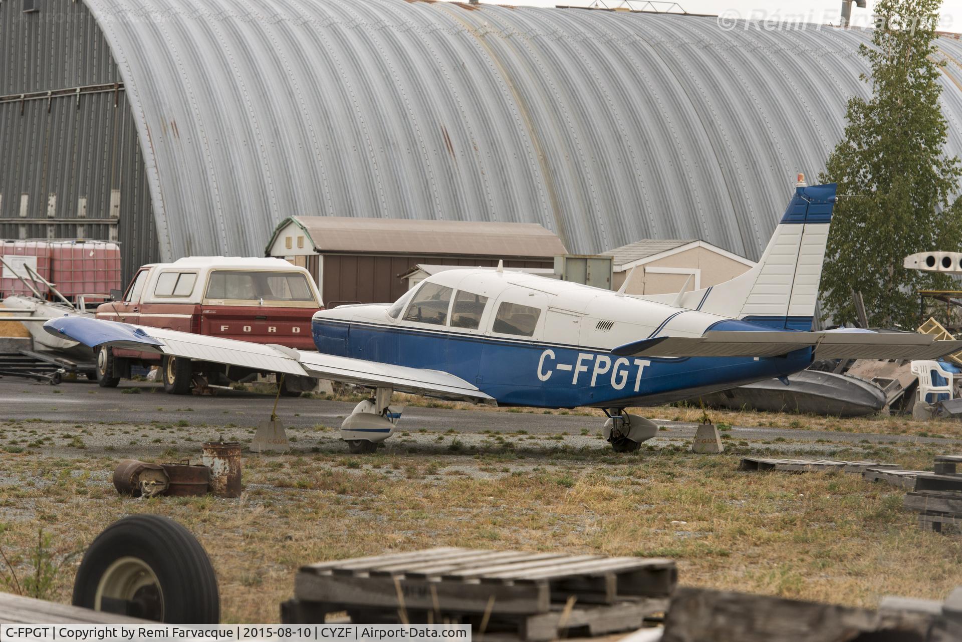 C-FPGT, 1973 Piper PA-32-300 Cherokee Six Cherokee Six C/N 32-7340140, In the wreckers section at the airport.