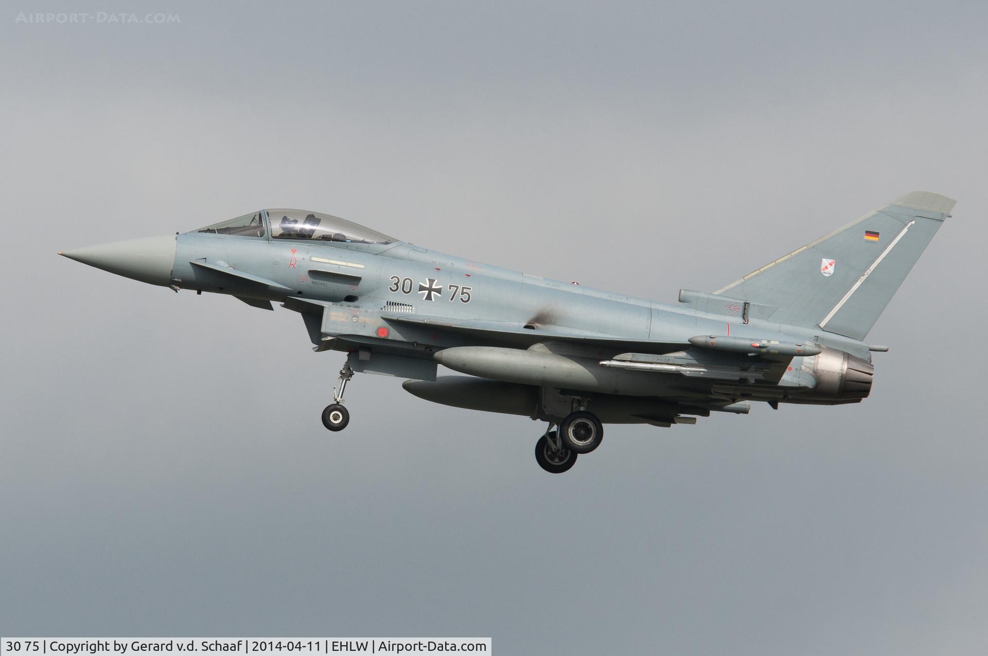 30 75, Eurofighter EF-2000 Typhoon S C/N GS056, Leeuwarden, April 2014