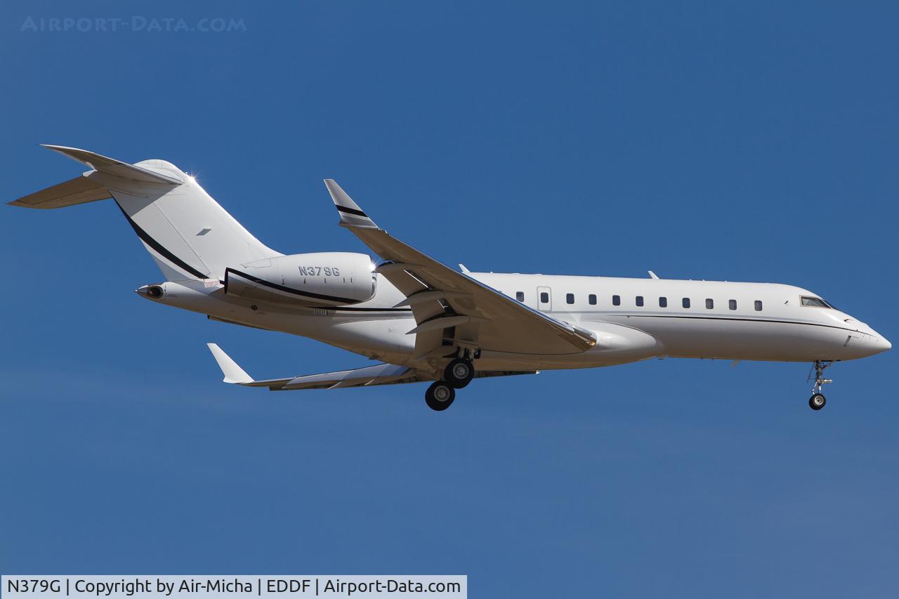N379G, 2006 Bombardier BD-700-1A10 Global Express XRS C/N 9199, Private
