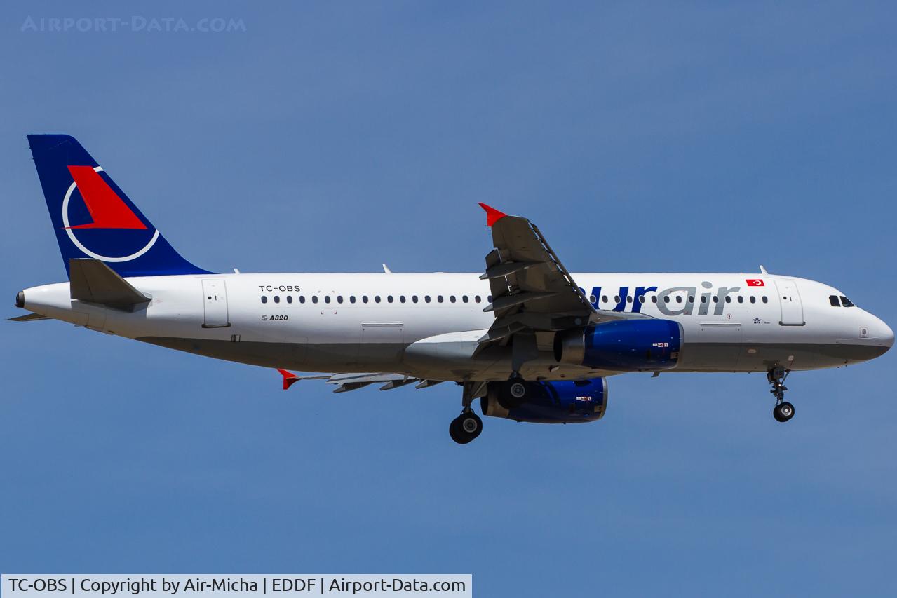 TC-OBS, 1997 Airbus A320-232 C/N 543, Onur Air