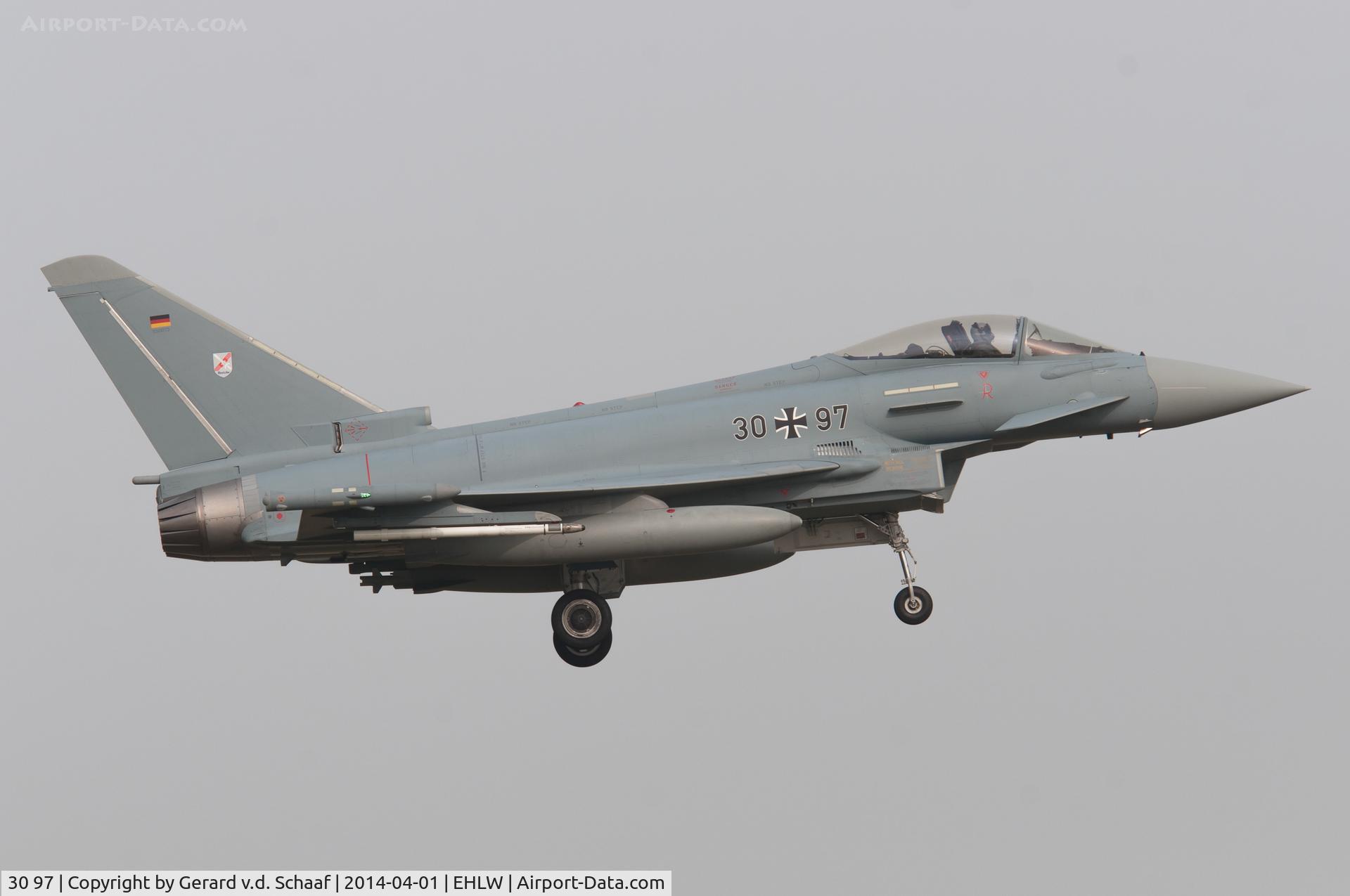 30 97, Eurofighter EF-2000 Typhoon S C/N GS075, Leeuwarden, April 2014