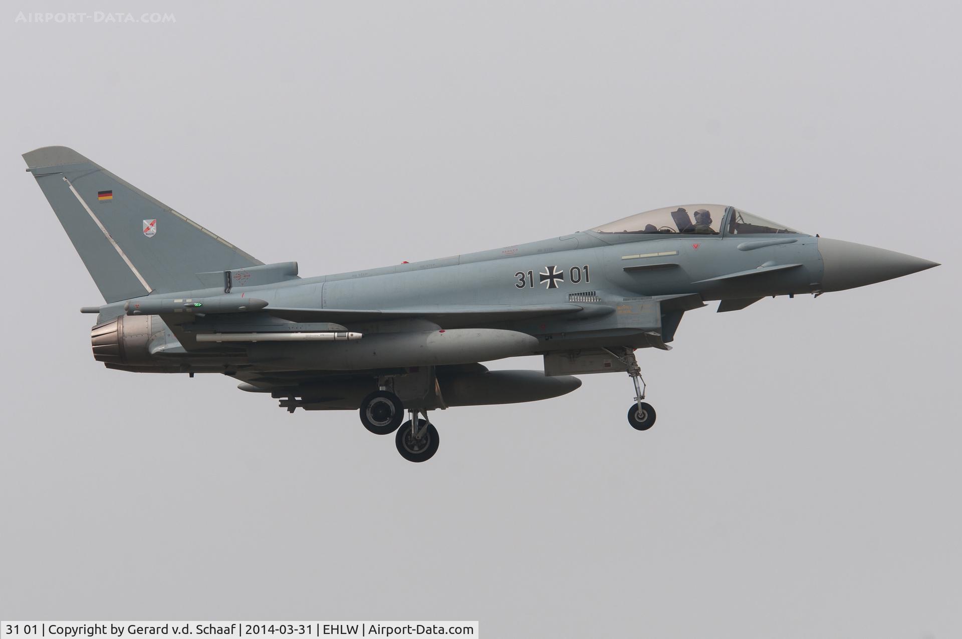 31 01, Eurofighter EF-2000 Typhoon S C/N GS078, Leeuwarden, March 2014