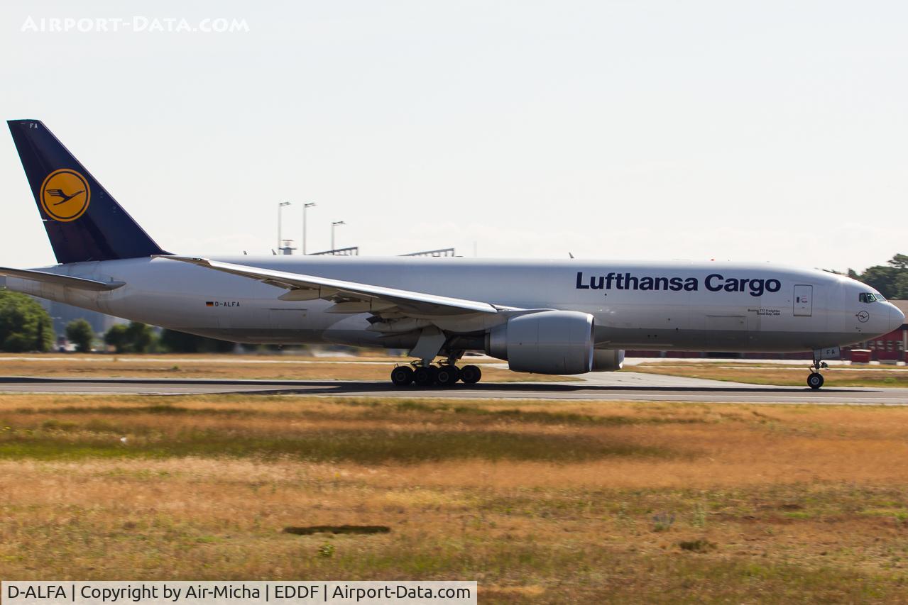 D-ALFA, 2013 Boeing 777-FBT C/N 41674, Lufthansa Cargo