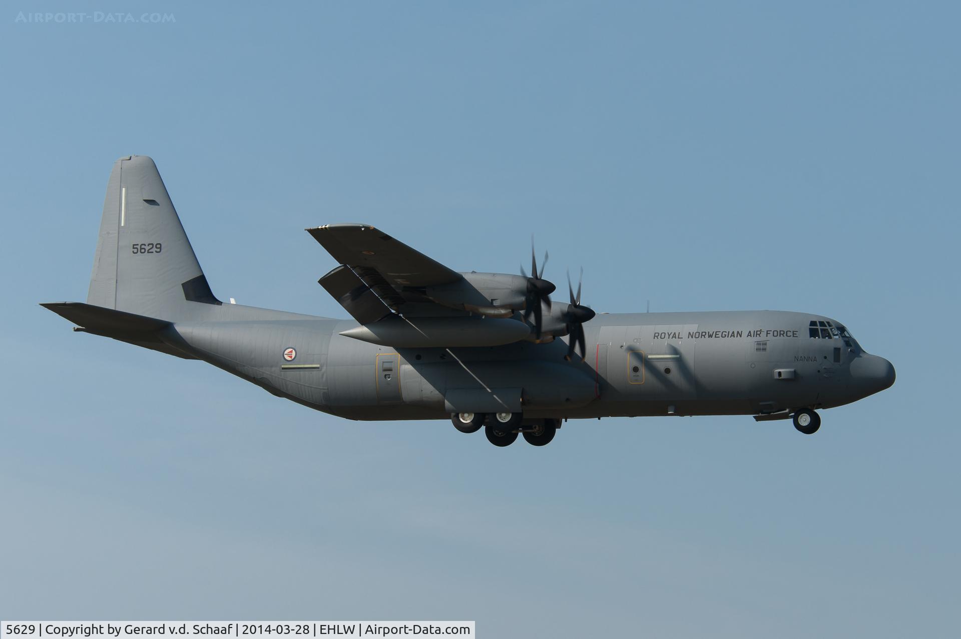 5629, 2010 Lockheed Martin C-130J-30 Super Hercules C/N 382-5629, Leeuwarden, March 2014