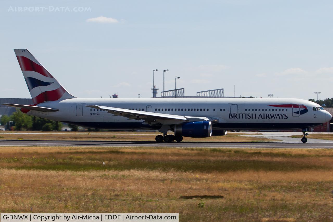 G-BNWX, 1994 Boeing 767-336 C/N 25832, British Airways