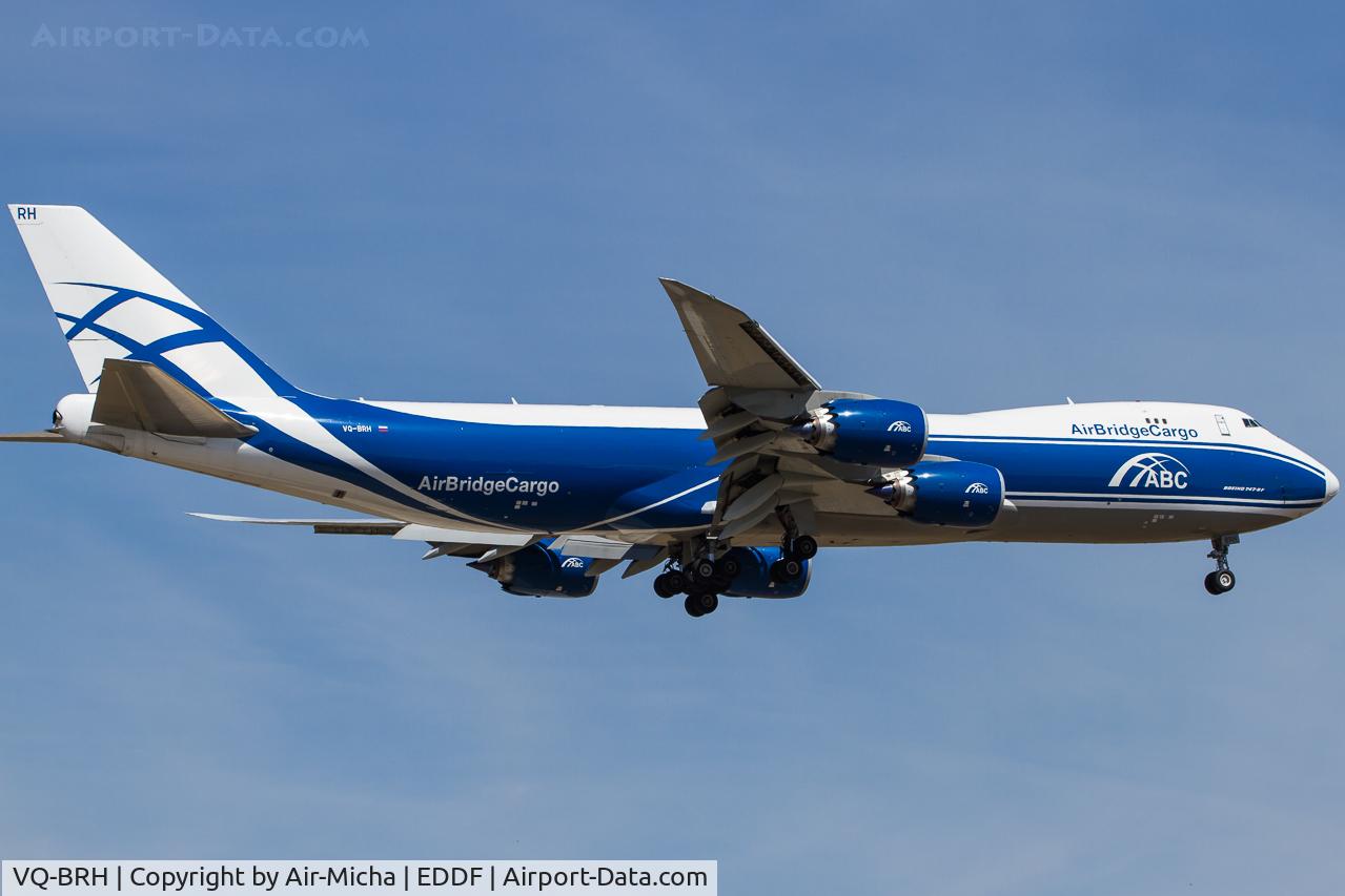 VQ-BRH, 2012 Boeing 747-8HVF C/N 37669, AirBridgeCargo