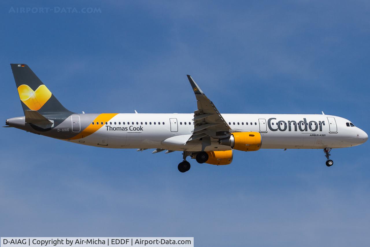 D-AIAG, 2015 Airbus A321-211 C/N 6590, Condor
