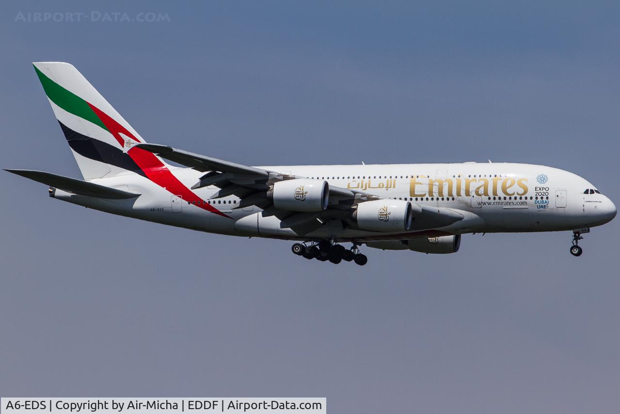A6-EDS, 2011 Airbus A380-861 C/N 086, Emirates