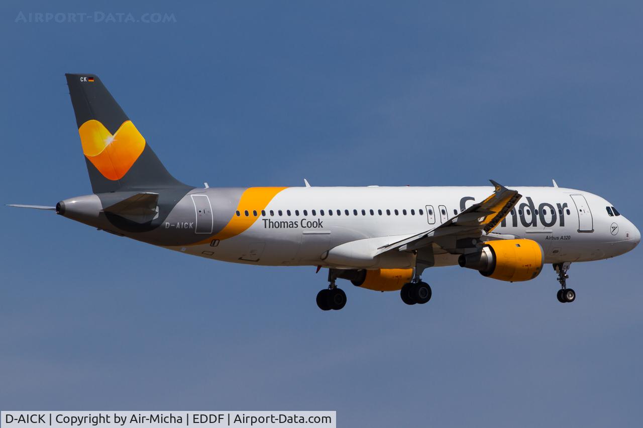 D-AICK, 2001 Airbus A320-212 C/N 1416, Condor