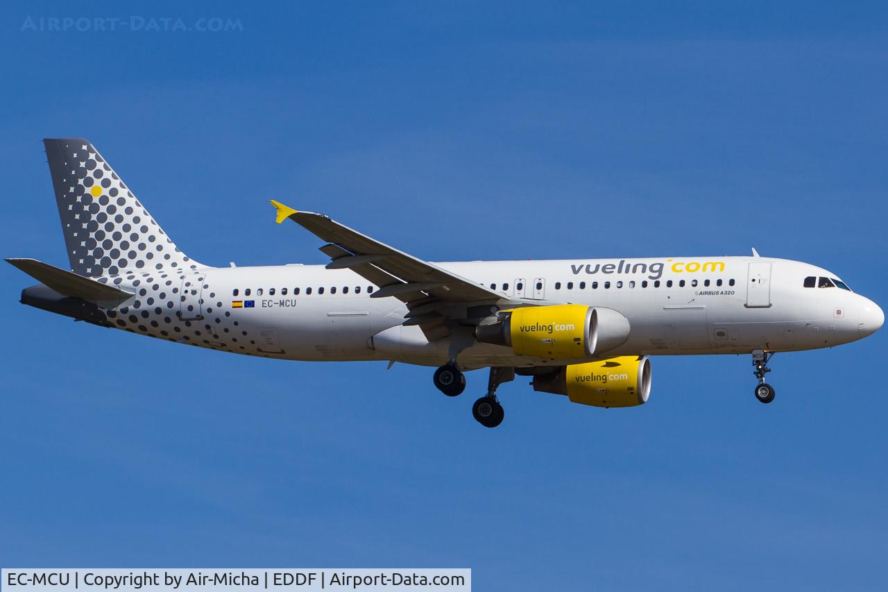 EC-MCU, 2009 Airbus A320-214 C/N 3907, Vueling Airlines