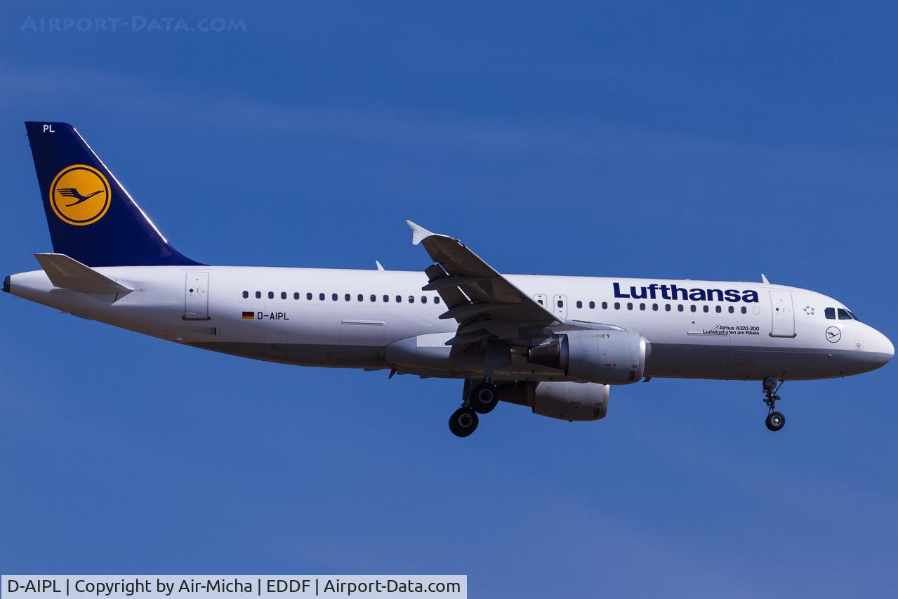 D-AIPL, 1989 Airbus A320-211 C/N 094, Lufthansa