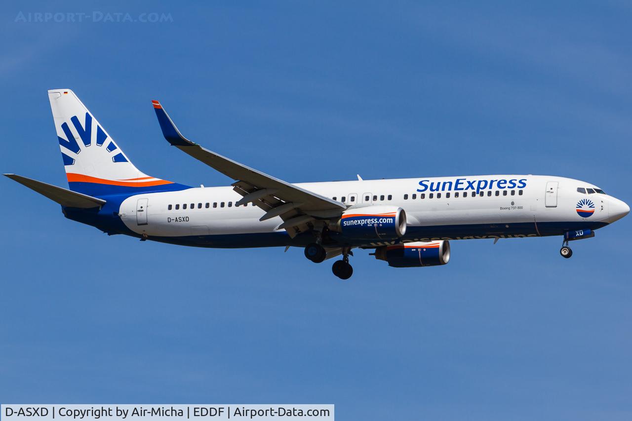 D-ASXD, 2004 Boeing 737-8AS C/N 33562, SunExpress Germany