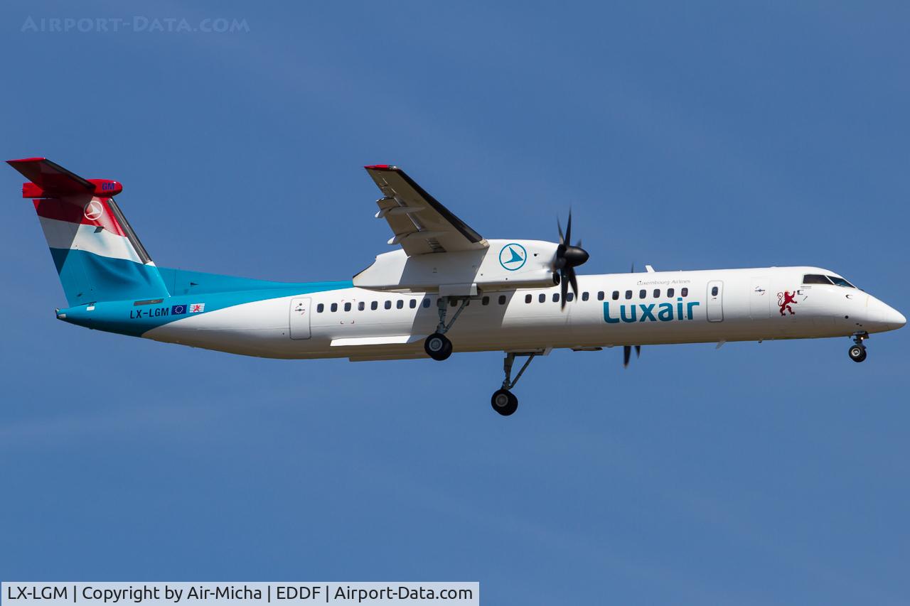 LX-LGM, 2012 De Havilland Canada DHC-8-402Q Dash 8 C/N 4425, Luxair